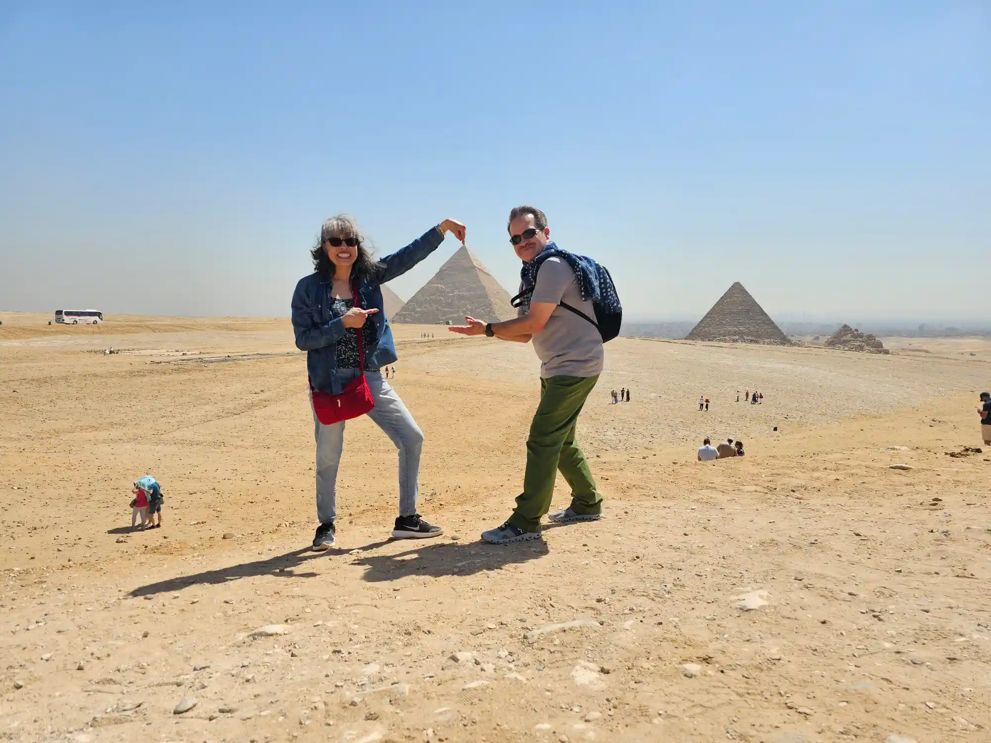 Giza pyramids, Sphinx and Grand Egyptian Museum include Local Lunch