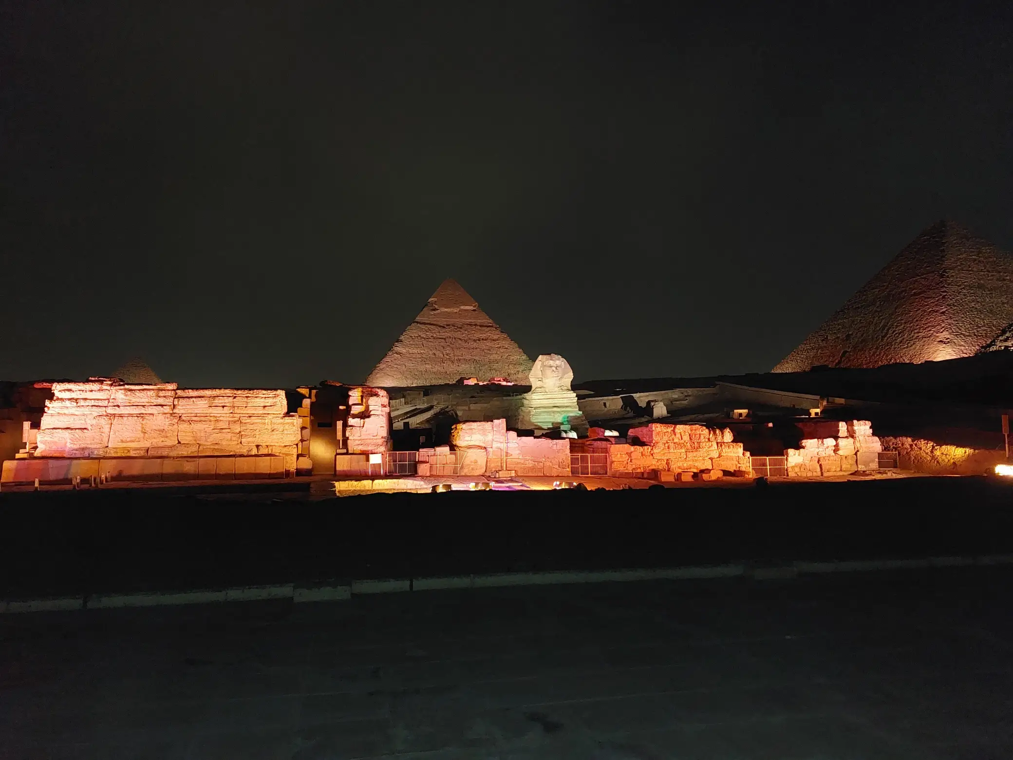 Sound and Light Show at Giza Pyramids